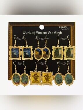 Vincent Van Gogh Paintings Earring Set *Brand New*